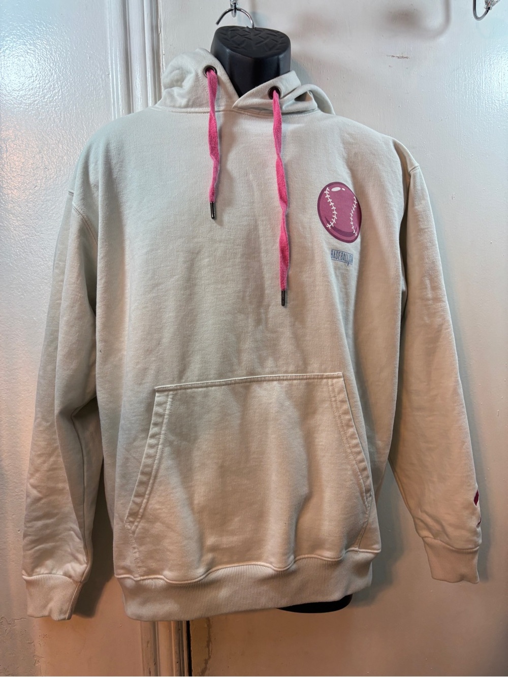 Cream Double Bubble Hoodie